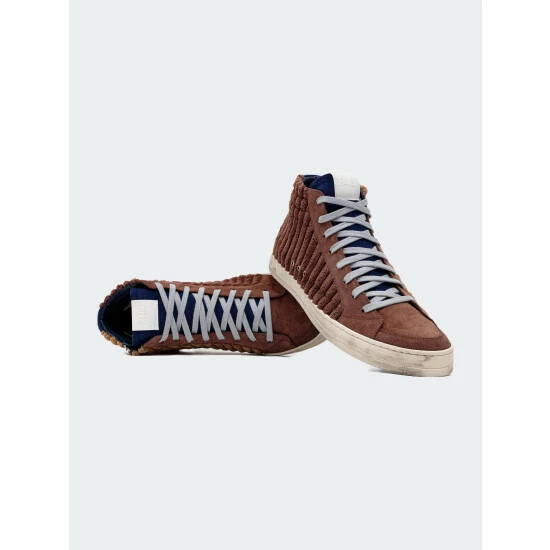 P448 Skate Sneakers - Navy/Brown Brown/navy 8 P448 Skate Sneakers - Navy/Brown Brown/navy - Image 6