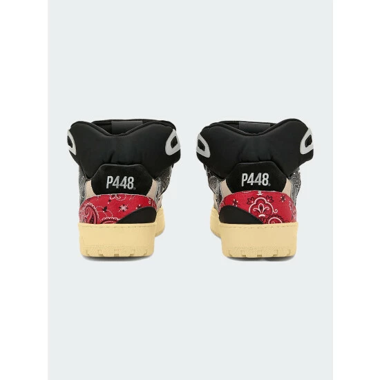 P448 Marvin Plus Paisley Shoes Sneakers Black/white Paisley 5 P448 Marvin Plus Paisley Shoes Sneakers Black/white Paisley - Image 3