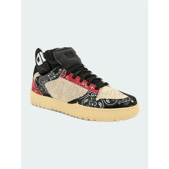 P448 Marvin Plus Paisley Shoes Sneakers Black/white Paisley 7 P448 Marvin Plus Paisley Shoes Sneakers Black/white Paisley - Image 5