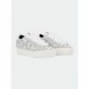 P448 Thea Silver Quilt Sneaker Sneakers