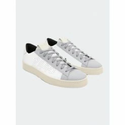 P448 Jack Recycled Sneaker - White/Fluo Blue Sneakers -P448 Shop unnamed file 769