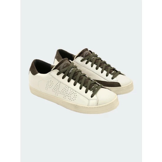 P448 John Cream/Olive Sneaker Sneakers 3 P448 John Cream/Olive Sneaker Sneakers