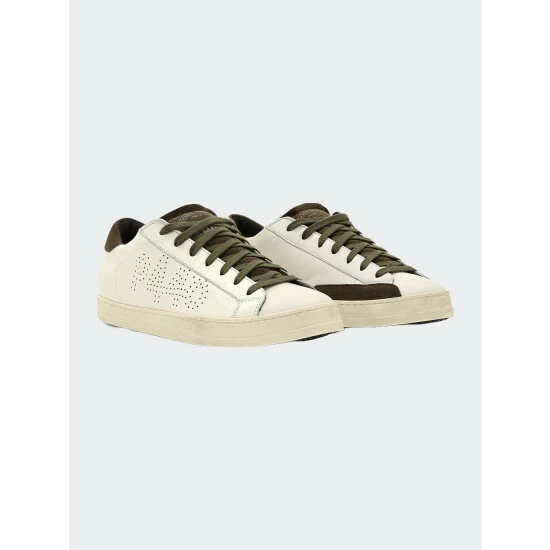 P448 John Cream/Olive Sneaker Sneakers 5 P448 John Cream/Olive Sneaker Sneakers - Image 3