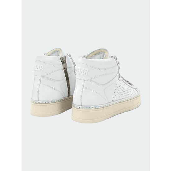 P448 Taylor White/Iridescent Sneaker Sneakers 7 P448 Taylor White/Iridescent Sneaker Sneakers - Image 5