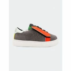P448 John Baby Sneakers - Anthracite/Fluo Shoes -P448 Shop unnamed file 914