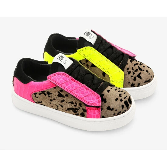 P448 John Baby Fluo Leopard Sneaker Shoes & Booties 3 P448 John Baby Fluo Leopard Sneaker Shoes & Booties