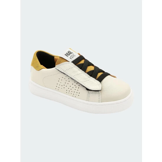 P448 John Baby Sneaker - Cream/Mustard Shoes 5 P448 John Baby Sneaker - Cream/Mustard Shoes - Image 3