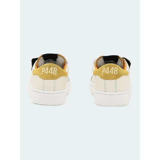 P448 John Baby Sneaker - Cream/Mustard Shoes 7 P448 John Baby Sneaker - Cream/Mustard Shoes - Image 5
